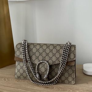 GUCCI Supreme Monogram Dionysus Handbag